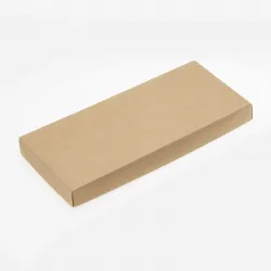 18 Choc Natural Kraft Folding Lid